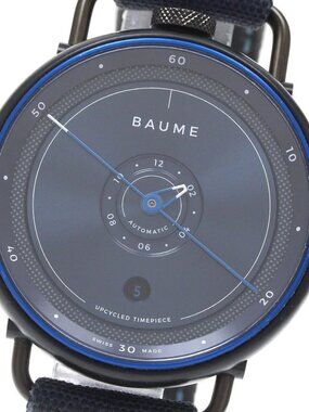 Baume & Mercier Baum Ocean II M0A10680 Date Navy Dial Automatic Men's
